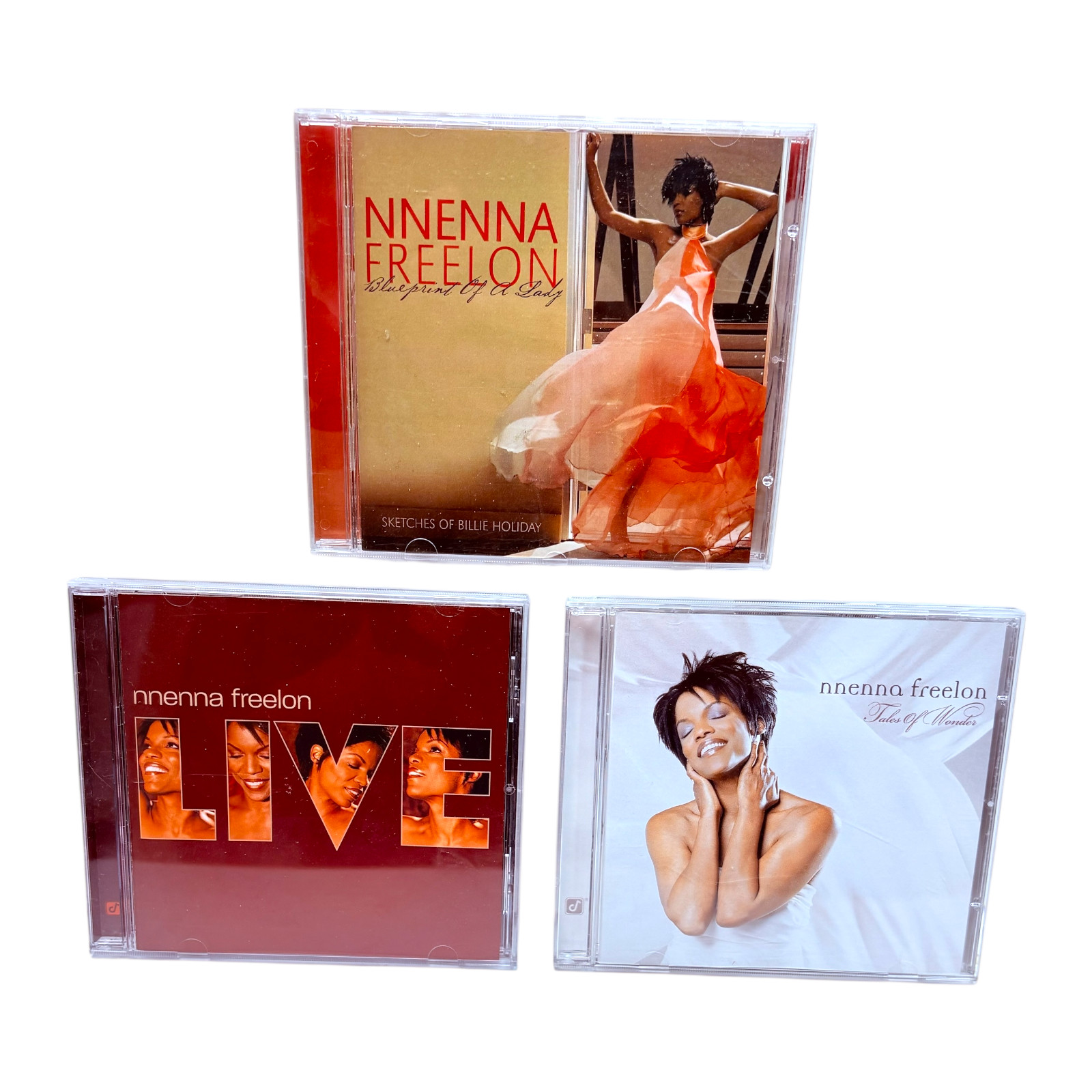 Nnenna Freelon ( CD Bundle ) Tales of Wonder (Celebrating Stevie Wonder), Live..