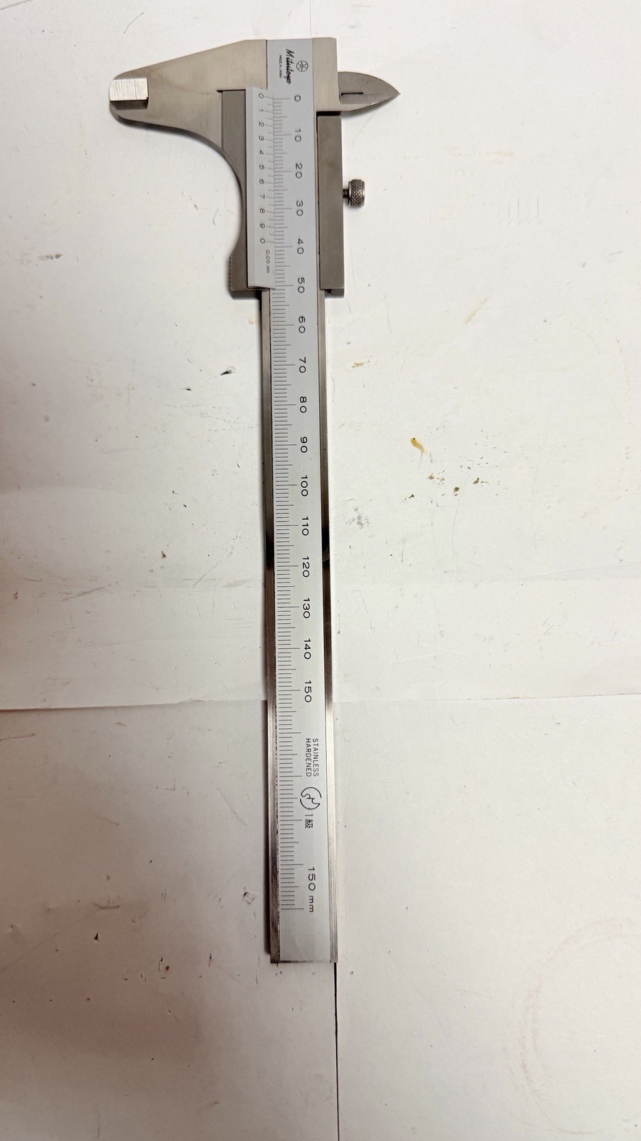 Mitutoyo 0-150mm Vernier Caliper, 0.05mm Graduation- With Cover