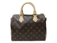 LOUIS VUITTON Speedy Bandouliere Monogram Handbag Shoulder Bag Strap