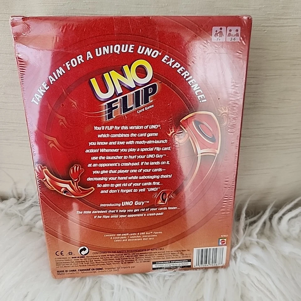 Juego de Cartas Abatible Mattel Uno Objetivo Exclusivo Completo En Caja Raro Foto 2 de 2