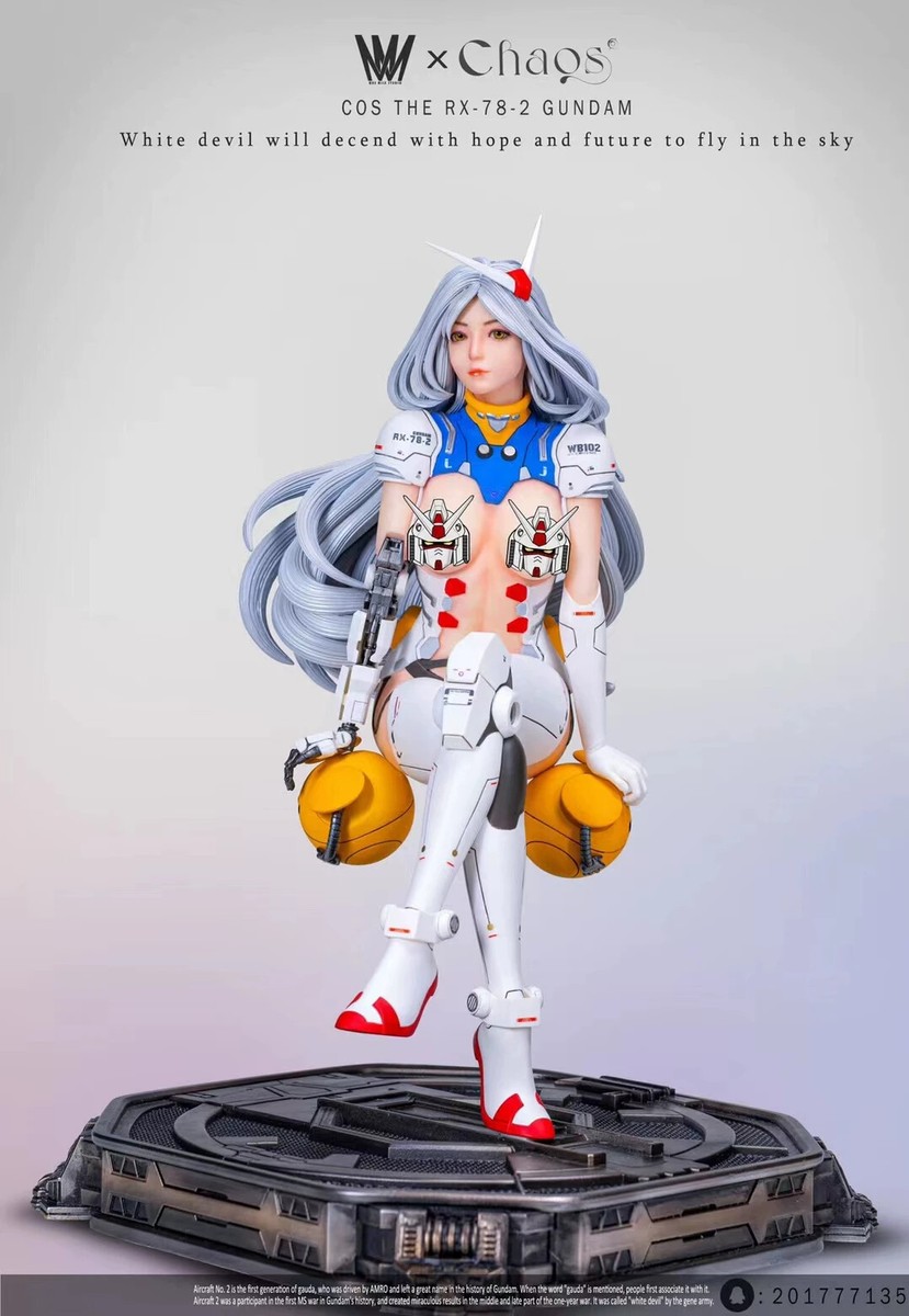 GUNDAM Girl MMS CHAOS Studio COS RX-78-2 Resin Statue 28cm GUNDAM Girl MMS CHAOS Studio COS RX-78-2 Resin Statue 28cm