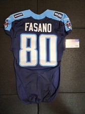 Anthony Fasano Game Issued Jersey, NFL, Tennessee Titans
