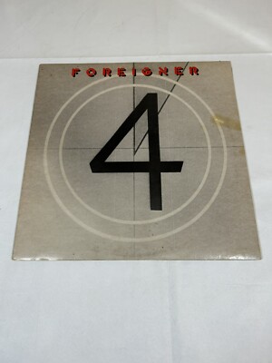 Foreigner 4 Vinyl LP 1981 Atlantic SD 16999 Inner Record Album Insert / Lyrics