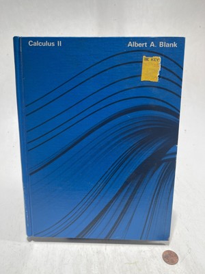 Calculus II  Albert A. Blank
