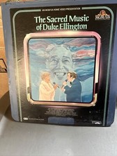 The Sacred Music Of Duke Ellington RCA CED SelectaVision VideoDisc Used