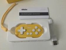 Yellow 8Bitdo Zero 2 Bluetooth Gamepad for Switch/Windows/Mac CONTROLLER ONLY