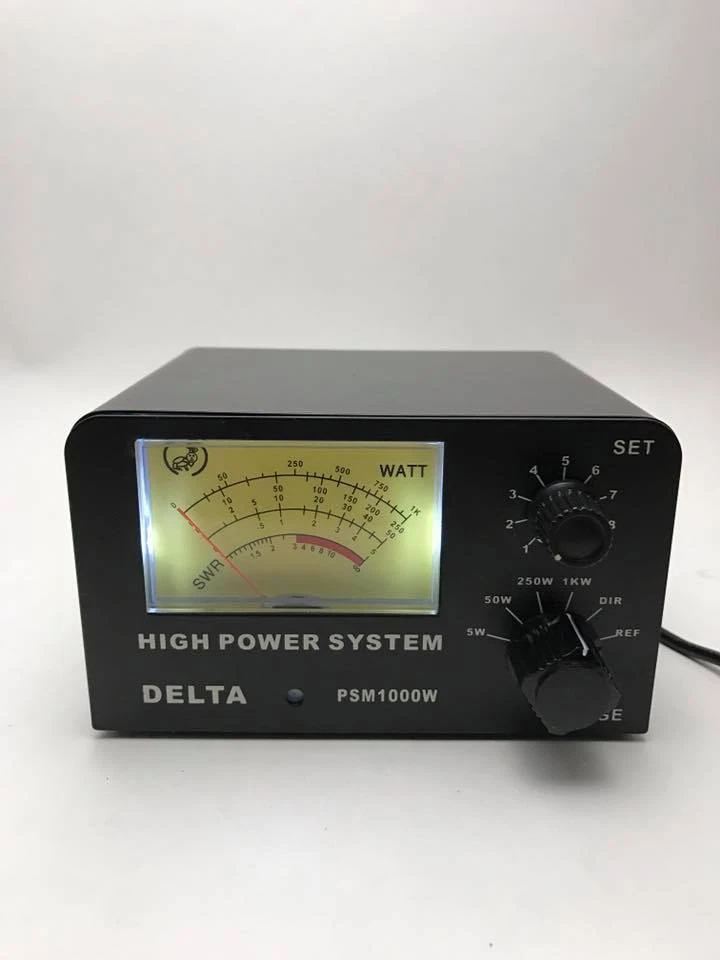 1000 WATT POWER & SWR METER CB HAM RADIO ANTENNA METER 26-30 MHz DELTA PSM1000W - Image 2 of 4