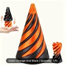 Impossible Cone 3D Printed Plastic Spiral Twi...