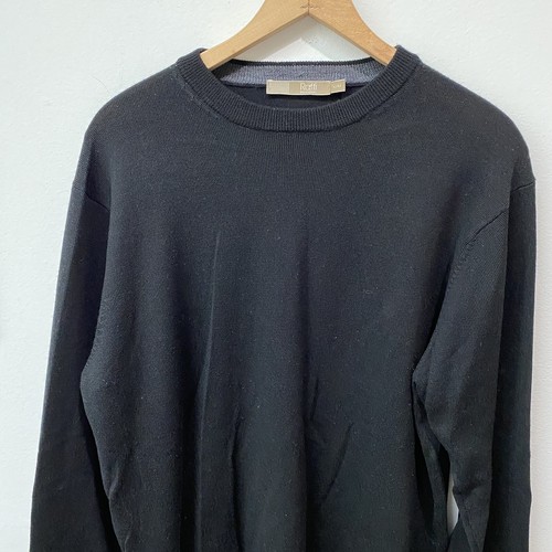 Raffi Linea Uomo Mens Merino Wool Black 