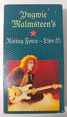 Rising Force: Live '85 by Yngwie Malmsteen (VHS, Polygram) for