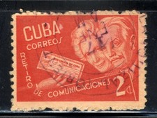 1945 Spain Colonies 🏝️Stamp Aged Couple SC 397 A130 2c scarlet