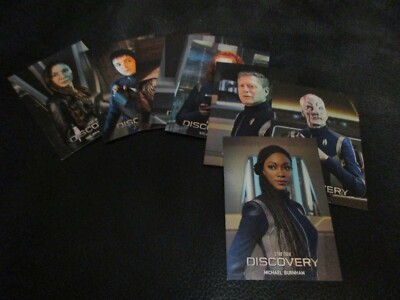 Star Trek Discovery Season Complete Character Foil Set Season Three 