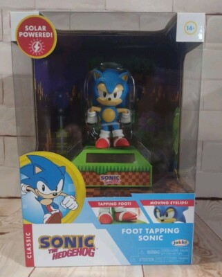 Classic Sonic The Hedgehog Solar Powered Foot Tapping Sonic Figure