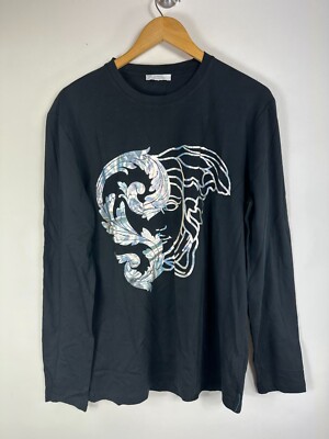 Authentic Ex Sample Piece Versace Collection Crew Neck T-Shirt - L