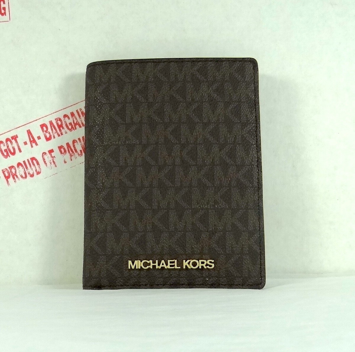 小物 M.K MICHAEL KORS JET SET TRAVEL MULTIFUNCTION LARGE PHONE WALLET