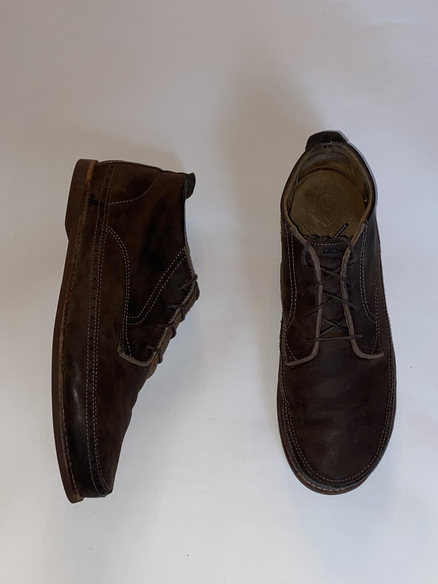 Olukai Honolulu Mens Size 13 M Ankle Boots Brown Leather Moc  display picture 2