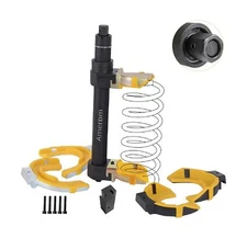 Spring Compressor Tool Macpherson Interchangeable Fork Strut Coil Extractor T...