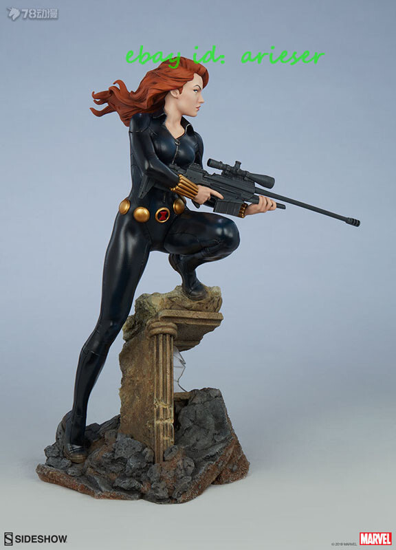 Perfect Sideshow Avengers Black Widow 200352 1/5 Statue Figure In