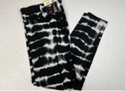 No Boundaries Junior Black Tie Dye Pull On  Sueded Ankle Leggings Large (11-13) — photo 4