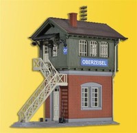 Kibri H0 39308 - Stellwerk Oberzeisel L12,5 X B 6,5 X H 12,5 Cm Bausatz Neuware