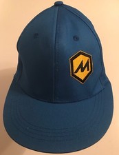 Rare Massimo ATV UTV Motorcycle 4X4 Off Road Blue Fitted Large Hat Baseball Cap