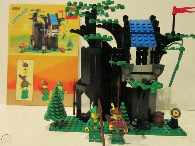Lego Castle Forestmen's Hideout (6054) for sale online | eBay
