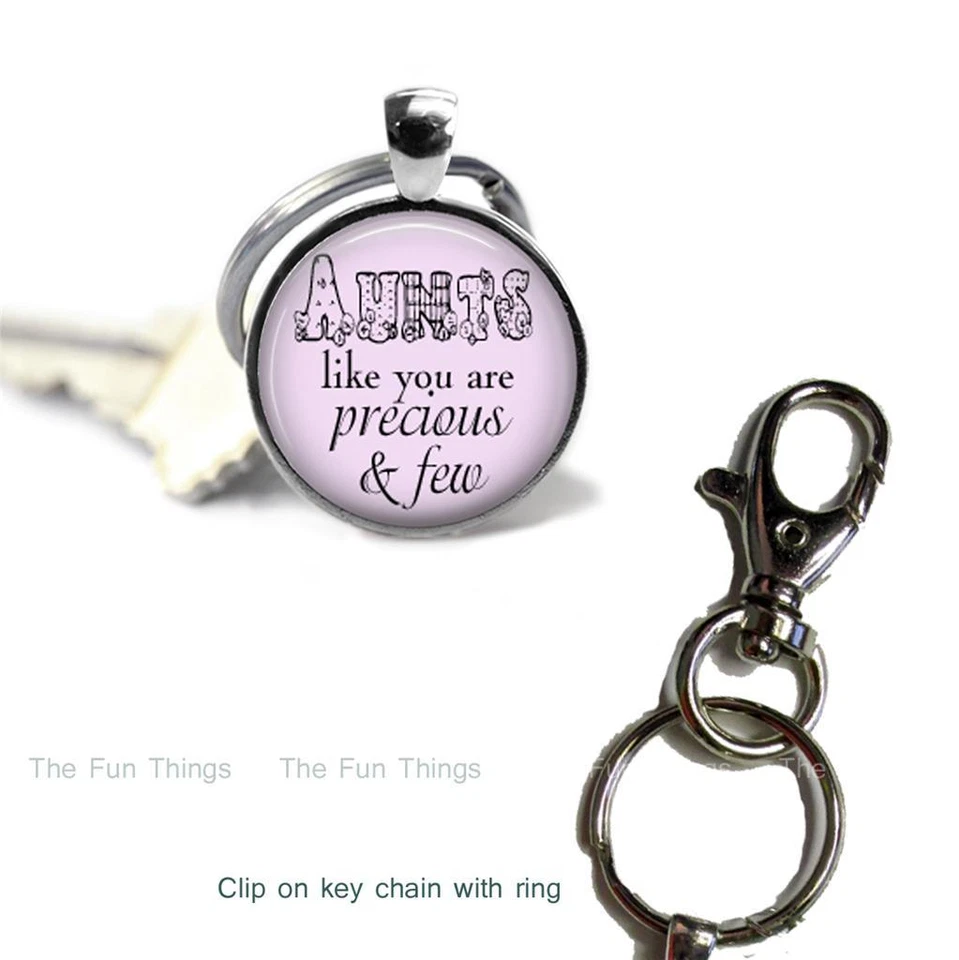 Llavero especial tía precioso y pocos sobrina hermana sobrino regalo familiar Foto 2 de 2