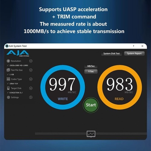 Compact M.2 SSD Enclosure | Type C Interface | Effortless Installation - Afbeelding 4 van 8