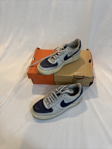 Nike Air Force 1 (GS) Blue/ Navy 6Y #306291 041 - Picture 2 of 22