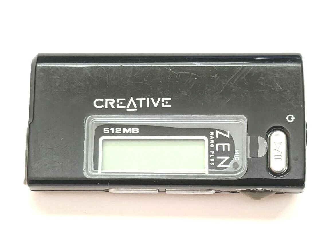 Creative ZEN Nano Plus 512MB FM Radio Audio Digital MP3 Media Player