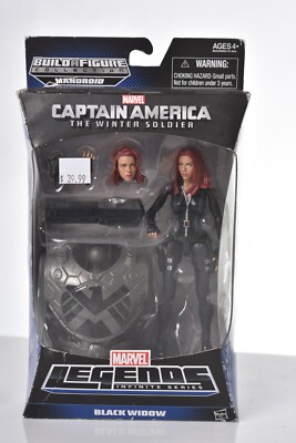 Marvel Legends The Winter Soldier Movie Mandroid Baf Black Widow