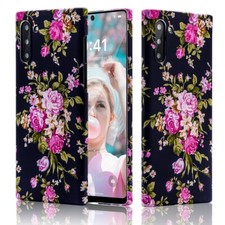 Funda Galaxy Note10 S10+Plus Mujer Niñas Delgada Soporte Carga Inalámbrica EE. UU.