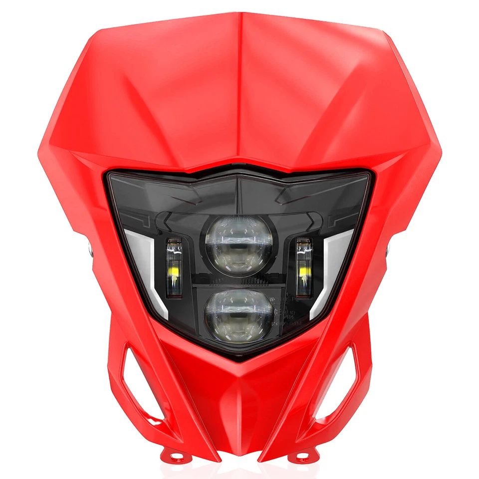 Faro LED para Honda CRF250F CRF300L CRF450F CRF450L CRF450R con carenado DRL Foto 2 de 4