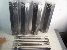 Direct Store Parts DG142 Stainless Steel Burners + Porcelain Steel Heat Plates