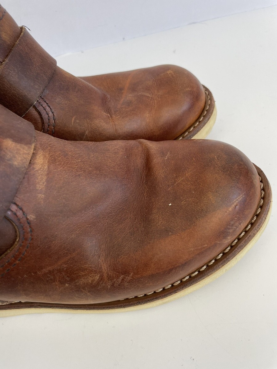 レッドウィング2971 RED WING 2971 Brown Leather Engineer Boots Sz 6 D US | eBay