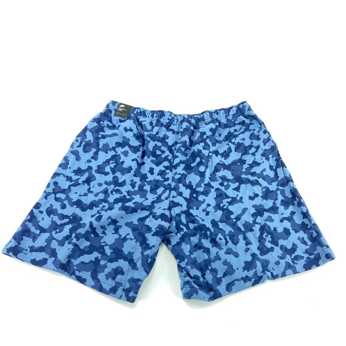 NIKE - 【中古】ballaholic CAMO STREET ZIP SHORTS L Nike Mens Sportswear French Terry Club Fleece Blue Camo