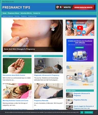 Pregnancy Tips Website Business For Sale: Ready-to-Launch with Free Installation