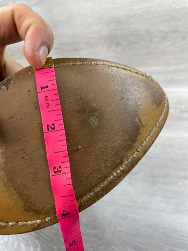 Wrangler Men's Western Boot 8 Brown Leather Vintage Cowboy Embossed Work Shoes - Picture 10 of 12