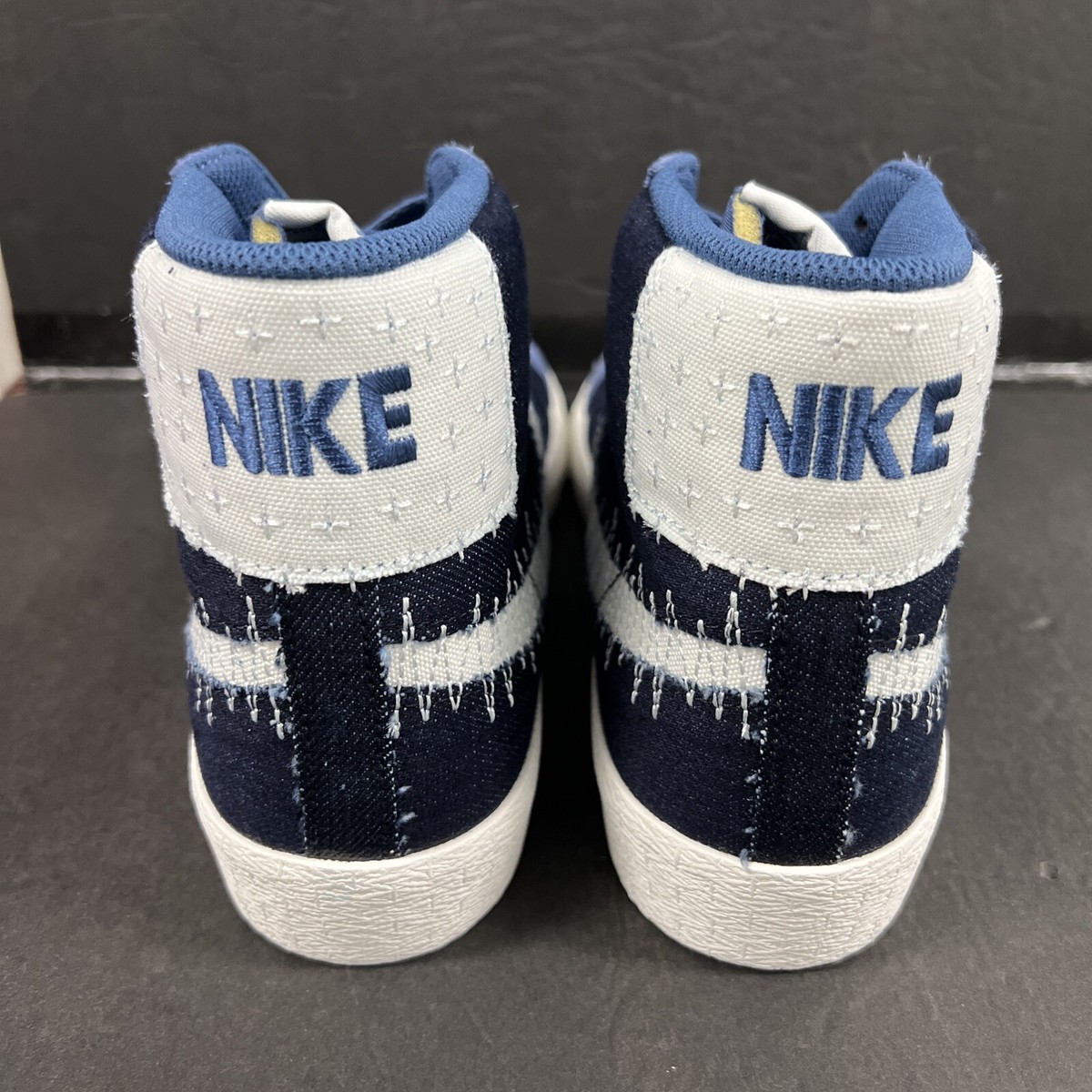 NIKE SB ZOOM BLAZER MID PRM MENS 9 WMNS 10.5 'SASHIKO PACK