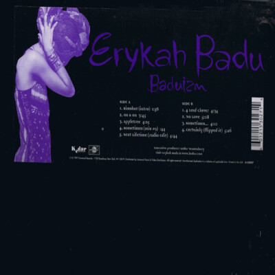 Erykah Badu - Baduizm / VG+ / LP, Album | eBay