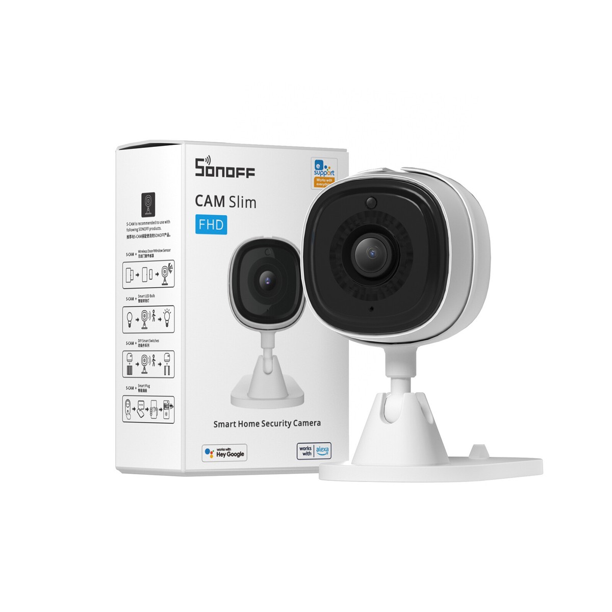 Night Vision Kamera Ewelink Iot EWeLink Waterproof IP Camera Smart