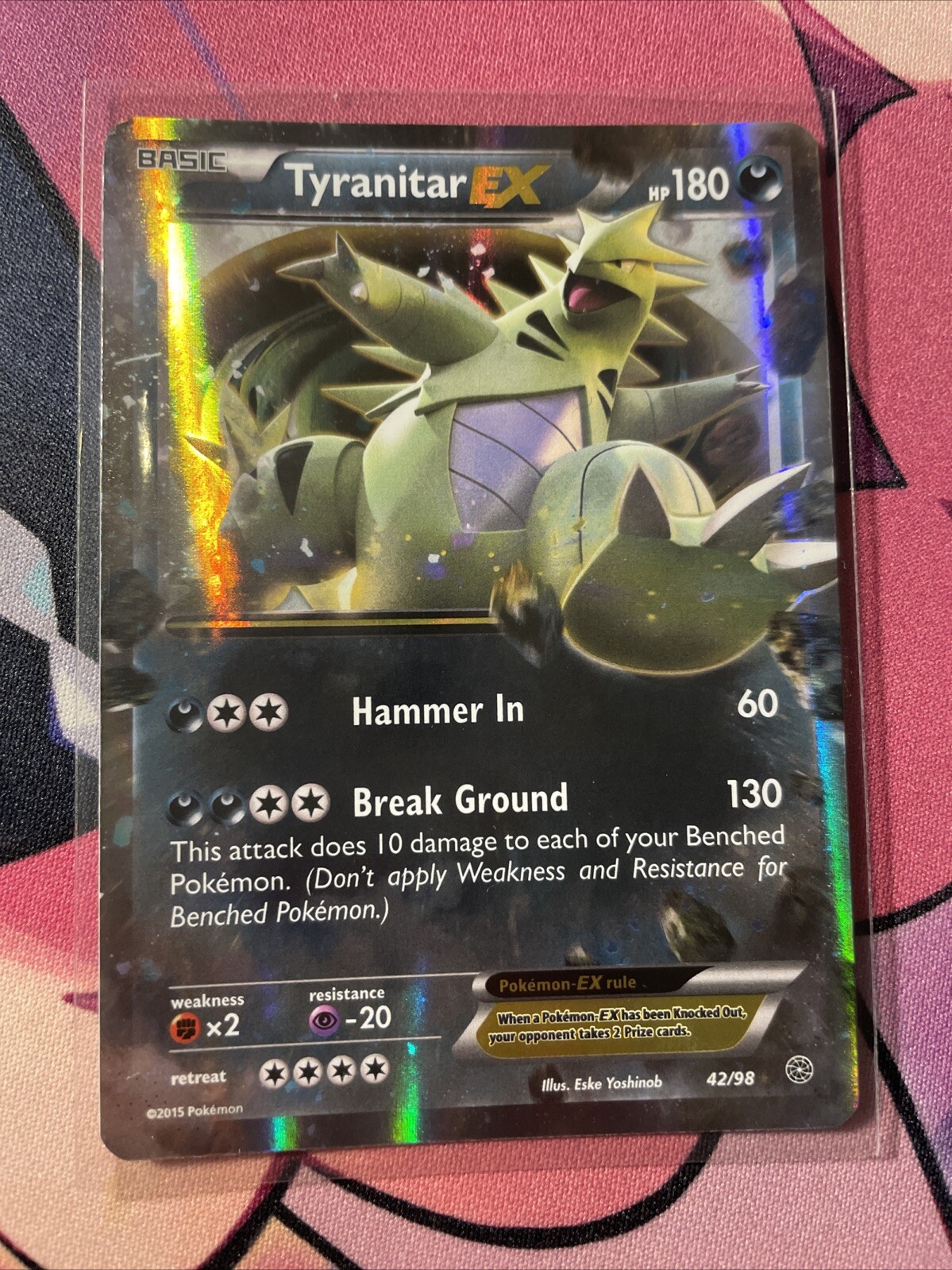 Tyranitar ex 42/98 Ancient Origins Half Art NM