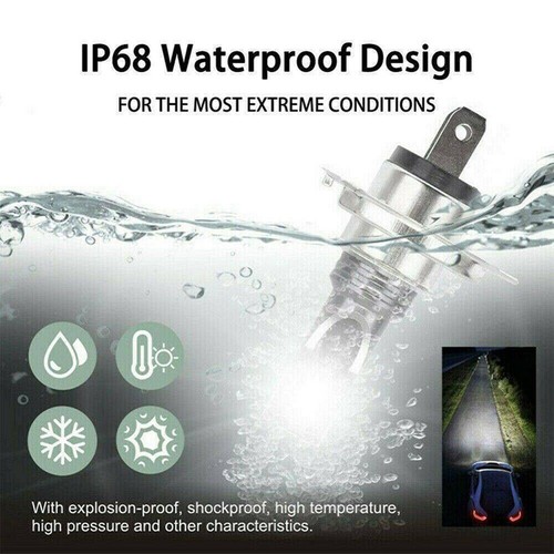 2Pcs LED Fog Lights 24W White Bulbs Light Lamp 6500K 1200LM Accessories Kits x - Picture 8 of 10