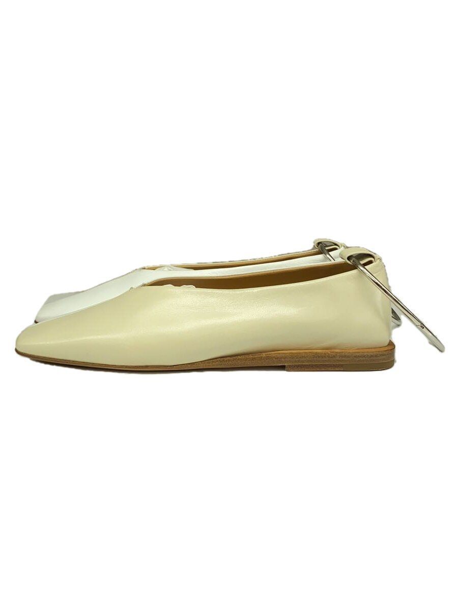 JIL SANDER ballet shoes ankle ring square toe bicolor 36 JIL SANDER ballet shoes ankle ring square toe bicolor 36