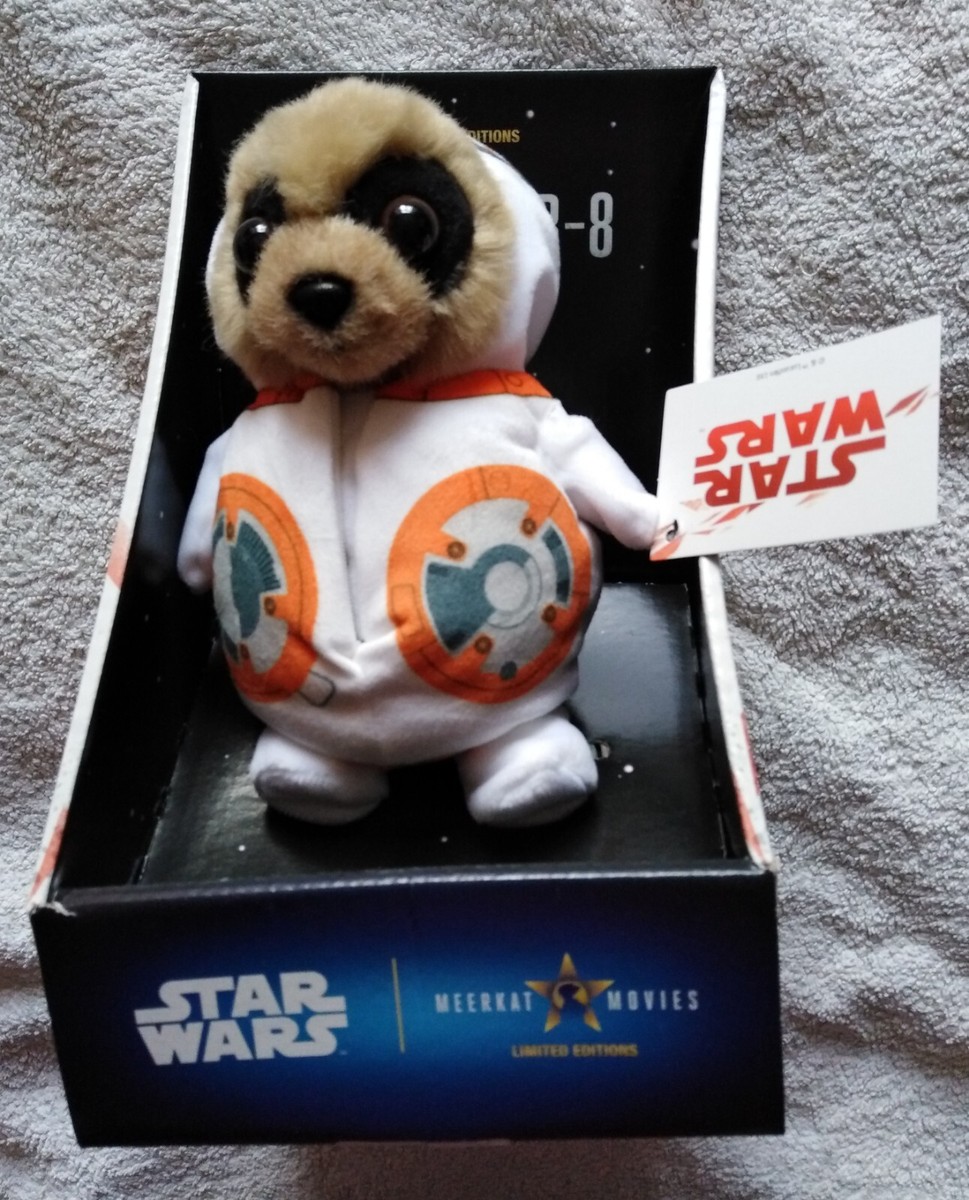 Oleg Meerkat as BB-8 Star Wars Ltd Collectable Soft Plush Toy