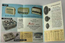Vintage Norelco Products For Gracious Living Advertising Brochure MCM