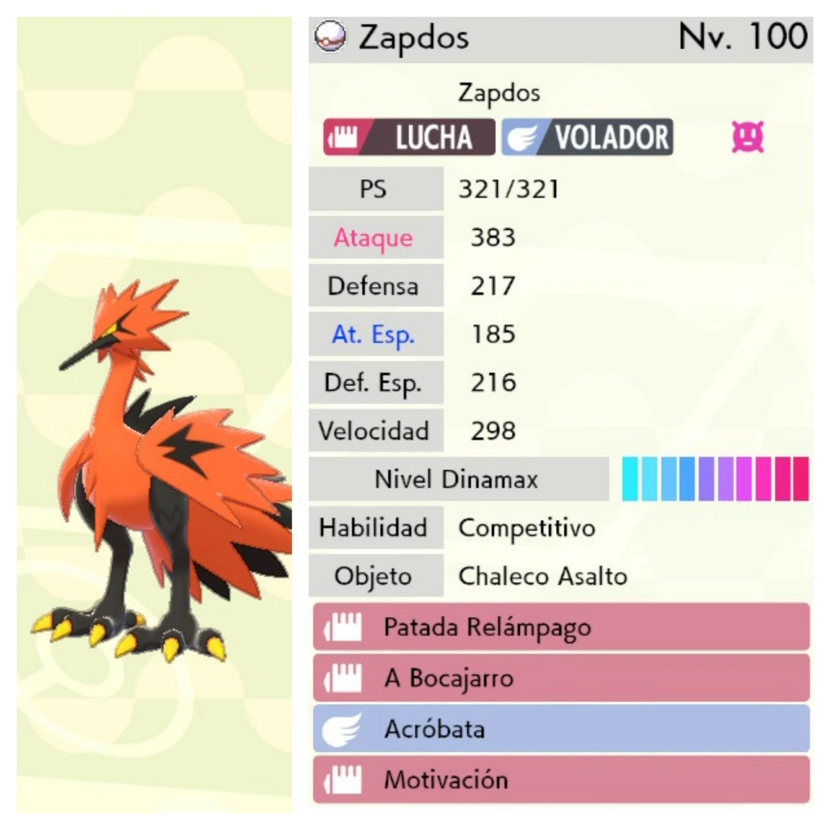 Detallada la distribución de Zapdos de Galar shiny en Pokémon Espada y Escudo - Nintenderos