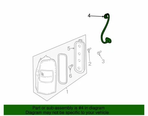Conector genuino GM 1997-2005 Chevrolet Buick Pontiac Park Avenue 12101854 Foto 2 de 2