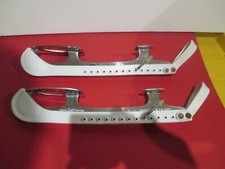 MK "FIESTA" Sheffield Steel Ice Skate Blades Size 10-1/3 Good Condition