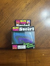 Needoh Swirl Nice Cube Blue, Purple  Black